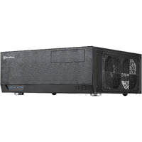 Silverstone Technology Grandia Series Aluminum Htpc Computer Case For Atx / Ssi-Ceb - Black (Gd09B)