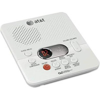 At&T (1740Wh) Digital Answesystem With Time And Day Stamp, White
