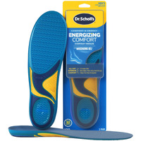 Dr. Scholls Energizing Comfort Mens Everyday Insoles With Massaging Gel - Clinically Proven, All-Day Energy And Comfort Inserts With Patented Triple Gel Design - Shock Absorbing, Arch Support