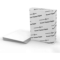 Accent Opaque White 8.5    X 11    Cardstock Paper, 120 Lb, 325 Gsm     150 Sheets (1 Ream)     Premium Smooth Extremely Heavy Cardstock, Printer Paper For Invitations, Cards, Menus, Business Cards     188179R