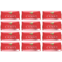 Camay Classic Bar Soap - Moisturizing Camay Classic Soap, Softly Scented Camay Body Wash , 4 Ounce Bath Bars (12 Bars)
