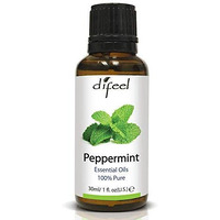 Difeel Essential Oils 100% Pure Peppermint Oil 1 Ounce