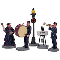 Lemax Village Collection Christmas Band Set Of 5 #62323