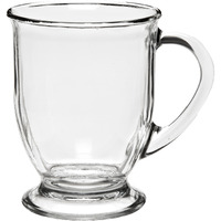 Anchor Hocking 83045A 5-14 Inch Diameter X 5 Inch Height, 16-Ounce Cafe Mug (Case Of 6)