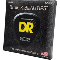 Dr Strings Black Beauties Bass Guitar Strings (Bkb-40)