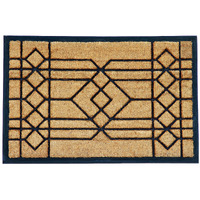 Calloway Mills 153502436 Windgate Doormat, 24 X 36, Naturalblack