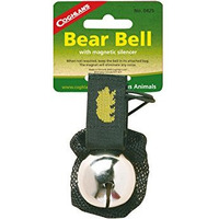 Coghlans Bear Bell With Magnetic Silencer, Black
