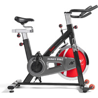 Sunny Health & Fitness Indoor Cycling Exercise Bike With Heavy-Duty 49 Lb Chrome Flywheel, Stationary Bike With Customizable Comfort With 275 Lbs. Max Weight - Sf-B1002