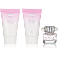 Versace Versace Bright Crystal By Versace For Women - 3 Pc Gift Set 5Ml Edt Splash, 2X25Ml Shower Gel, Body, 3Count