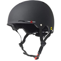 Triple Eight Gotham Dual Certified Mips Skateboard And Bike Helmet, Black Matte, Small / Medium