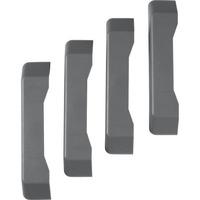 Gladiator Gaacge4Ppm Geartrack End Caps, 4-Pack