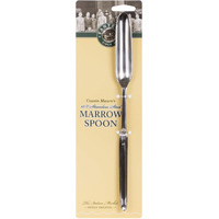 Fantes Dual-Sided Marrow Spoon, Ideal For Both Narrow And Big Bones, The Italian Market Original Since 1906, 975 X 75-Inches, Japanese 188 Stainless Steel