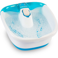 Homedics Bubble Mate Foot Spa, Toe Touch Controlled Foot Bath With Invigorating Bubbles And Splash Proof, Raised Massage Nodes And Removable Pumice Stone