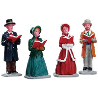 Lemax Village Collection Chrismas Harmony Set Of 4 #72403