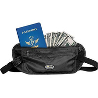 Miami Carryon Money Belt - Travel Security Waist Money, Passport Belt