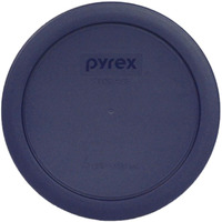 Pyrex 4 Cup Round Plastic Cover, Navy Blue