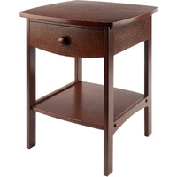 Winsome Wood Claire Accent Table, Walnut