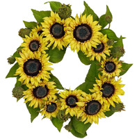 22"" Sunflower Wreath