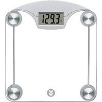 Weight Watchers Scales By Conair Bathroom Scale For Body Weight, Digital Scale, Glass Body Scale Measures Weight Up To 400 Lbs. In Clear Glass