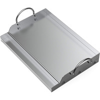 Onlyfire Universal Stainless Steel Griddle For Most Bbq Grills With Removable Handles, 18 ""  12.5 ""