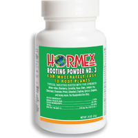 Hormex Rooting Powder #3 - For Moderately Easy To Root Plants - 0.3 Iba Rooting Hormone For Plant Cuttings - Fast & Effective - Free Of Alcohol, Dye, Gel & Preservatives For Healthier Roots, 21G