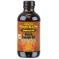 Jamaican Mango & Lime Black Castor Oil 4 Oz
