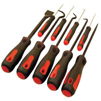 Atd Tools 8424 9-Piece Scraper, Hook And Pick Set