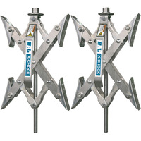 X-Chock Wheel Stabilizer - Pair - One Handle - 28012