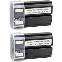 Kastar 2 Pack Replacement Nikon En-El1 Li-Ion Battery For Nikon Coolpix S60 S80 S205 S200 S210 S220 S500 S510 S520 S570 S600 S700 S3000 S4000 S5100 Digital Cameras