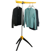 Sagler Clothes Rack - Portable Garment Rack - Foldable Clothing Rack Use For Clothes Drying Rack