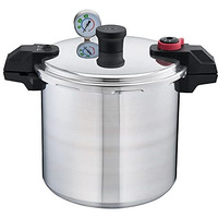 T-Fal Pressure Cooker 22 Quart Pressure Canner With Pressure Control 3 Psi Settings, Cookware, Pots And Pans Silver