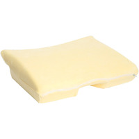 Better Sleep Pillow Memory Foam, 35 Thick Foam - Patented Arm-Tunnel Design Improves Hand And Arm Circulation - Neck Pain Relief - Perfect Side And Stomach Sleeper Pillow - Bed Pillow, Cream