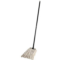Fuller Brush Wet Mop     Absorbent & Professional Quality Cotton Yarn Floor Cleaner W/Steel Handle
