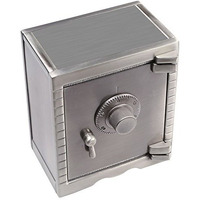 Vault Bank In Brushed Pewter Finish