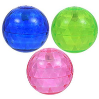 4 Inch Led Super Bounce Ball Assorted 1 Unit By Blinkee