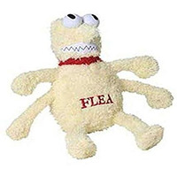 Flea 12"" Plush Dog Toy