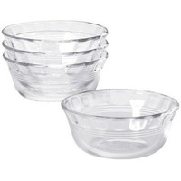 Pyrex, Clear Glass Original 10 Oz Custard Cup (4 Pack)