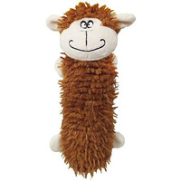 Water Bottle Dog Toys | Monkey Water Bottle Toy | 11 Inch | Plush Dog Toy | We Squeak! By Scoochie