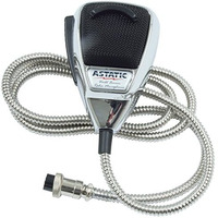 Astatic 636Lc Chrome Noise Canceling 4-Pin Cb Radio Mic