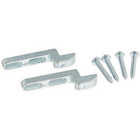 Slide-Co 121996 Sliding Screen Heavy Duty Door Latch Strike, Diecast,(Pack Of 2),Zinc