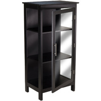 Winsome Wood Poppy Display Cabinet