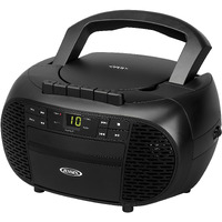 Jensen Cd-550 Portable Stereo Compact Disc Cassette Recorder With Am/Fm Radio