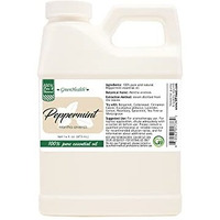 16 Fl Oz - Peppermint Essential Oil 100% Pure, Uncut - Greenhealth