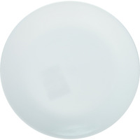 Corelle Winter Frost Plates White Dinner 10-1/4"" Dia. (Pack Of 6)