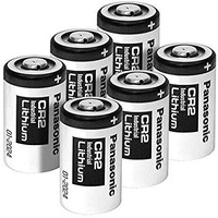 Panasonic Cr2 Photo Lithium 3V Batteries For Mini 25 Mini 50 Mini 50S Mini 55 Pivi Mp-100 & Sp-1- Silver (Pack Of 6)