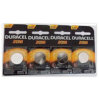 Duracell Dl2016 Cr2016 Dl2016B Coin Type 3 Volt Lithium Battery 4 Pack Security Devices Ect