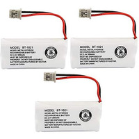 New Genuine Oem Uniden Bt-1021 Bbtg0798001 Cordless Handset Rechargeable Battery (3-Pack)
