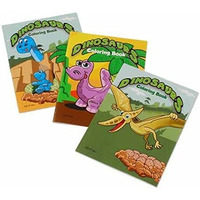 Us Toy Mini Dinosaur Coloring Books (2-Pack Of 12)