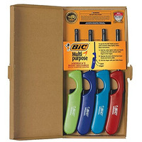 Bic Multipurpose Lighters, 4 Pack