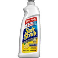 Soft Scrub All Purpose Commercial Surface Cleanser, Lemon, 36 Fluid Ounces